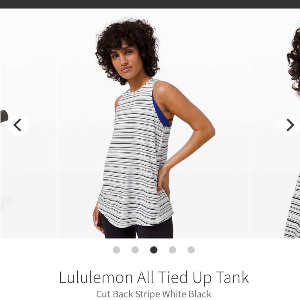 Lululemon tied up tank